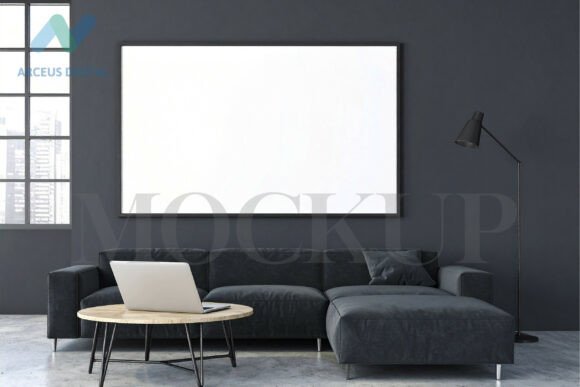 Download Framed Art on Wall Mockup - Framed art Collection