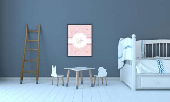Download Minimalist Kids Bedroom Empty Frames - Kids bedroom Collection