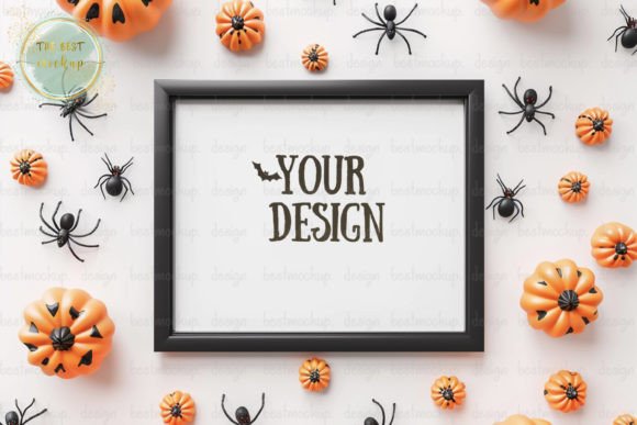 Download Digital Frame Mockup | Pumpkin - Digital frame mockup Collection
