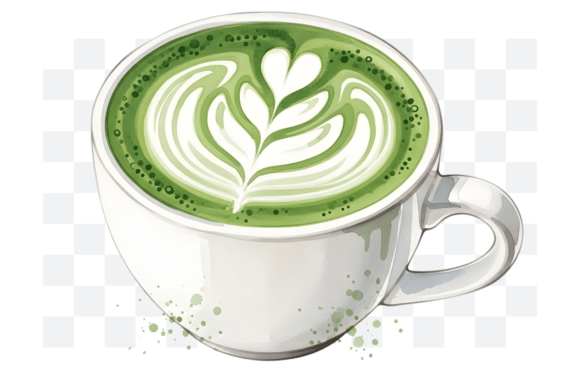 Download Matcha Latte Art PNG Clipart - Latte art png Collection
