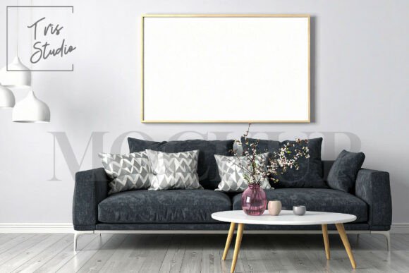 Download Framed Art Mockup by Sofa - Framed art Collection