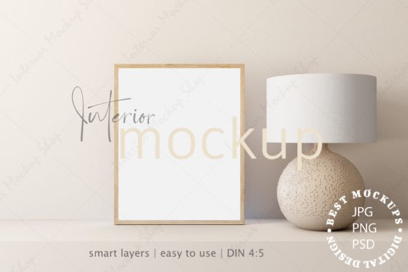 Download Boho Frame Mockup, Interior Mockup - Boho Collection