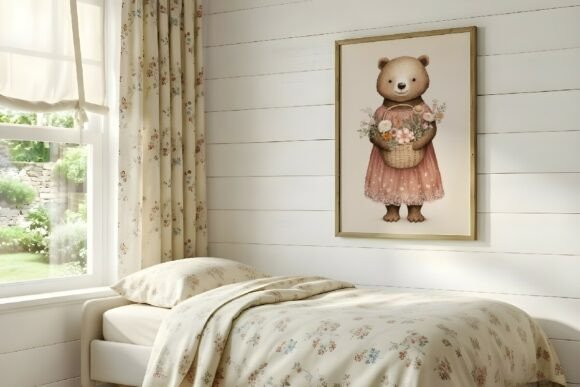 Download French Country Kids Bedroom Frame Mockup - Kids bedroom Collection