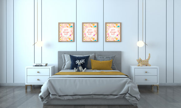 Download A Modern Minimalist Kids Bedroom Mockup - Kids bedroom Collection
